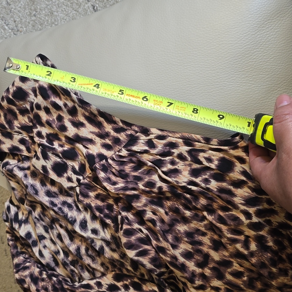 41 hawthorn blouse, size XL, animal print - Picture 6 of 12